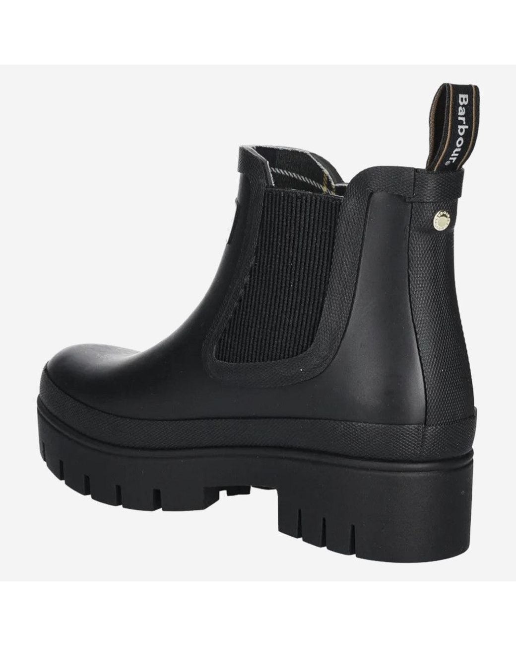 Barbour Black Ankle Boots