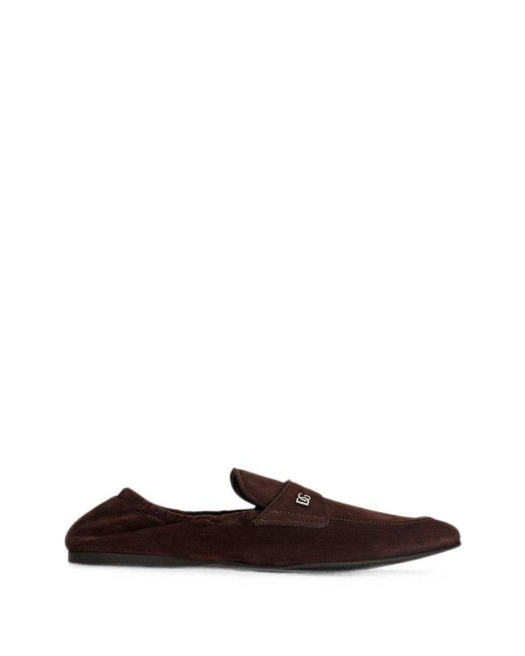 Dolce & Gabbana White Slip On Loafers for men