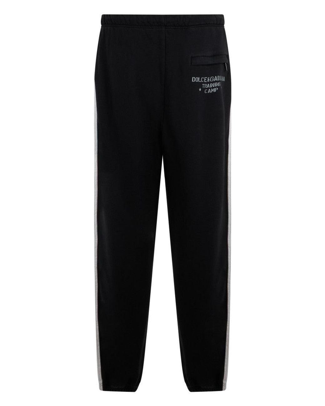 Dolce & Gabbana Black Regular Joggers for men