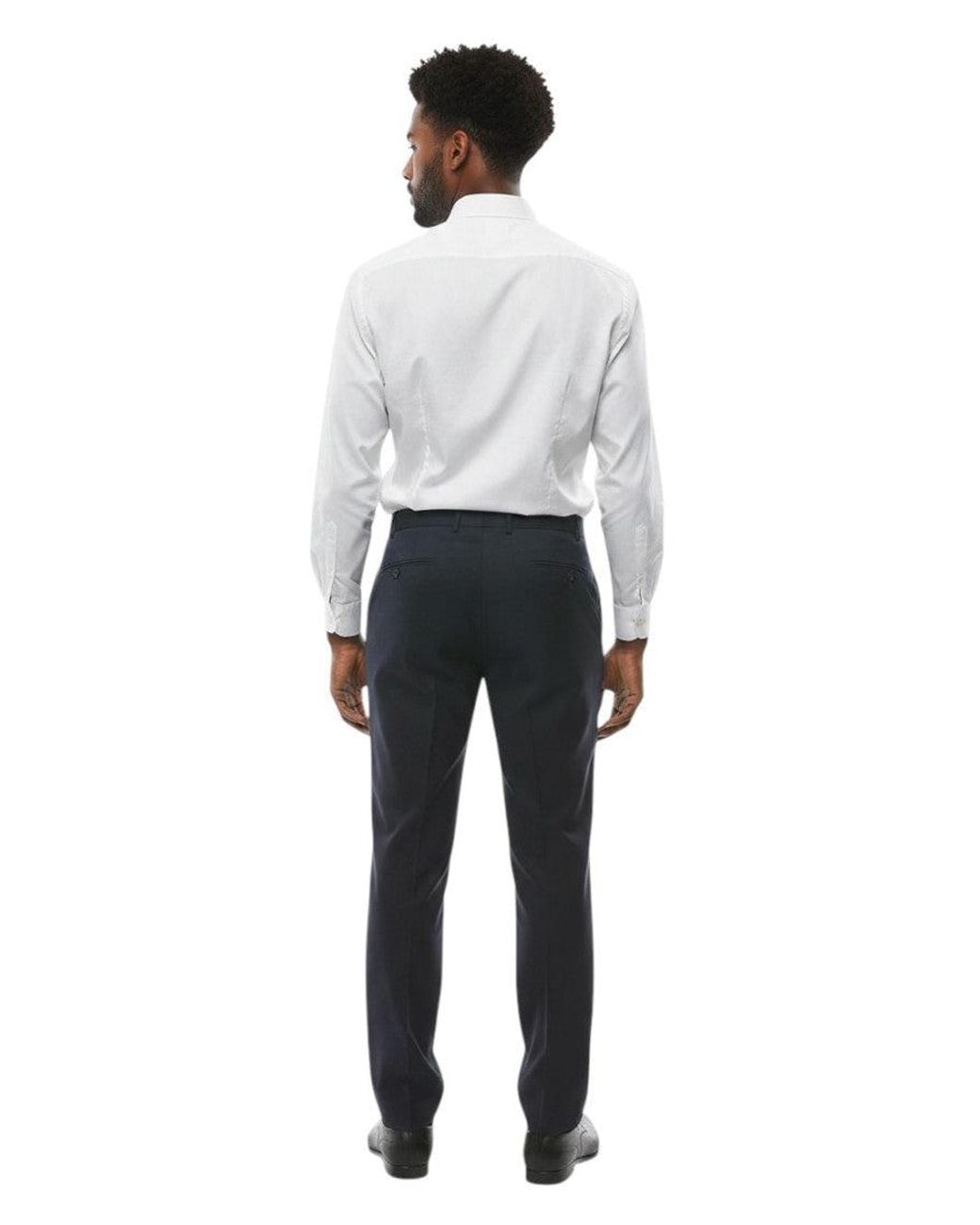 Corneliani Gray Dark Tailored Pants for men