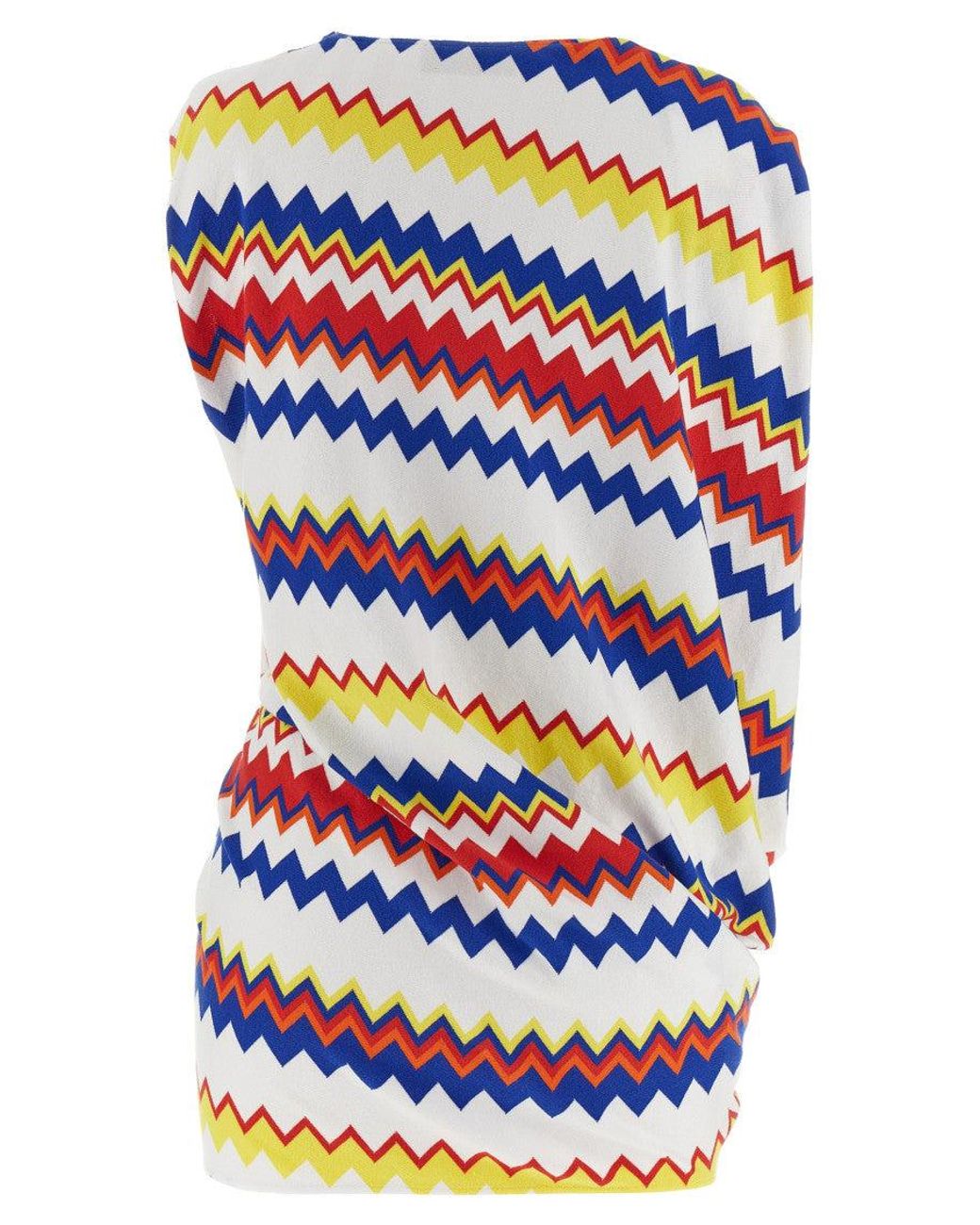 Missoni Blue Peplos Dress