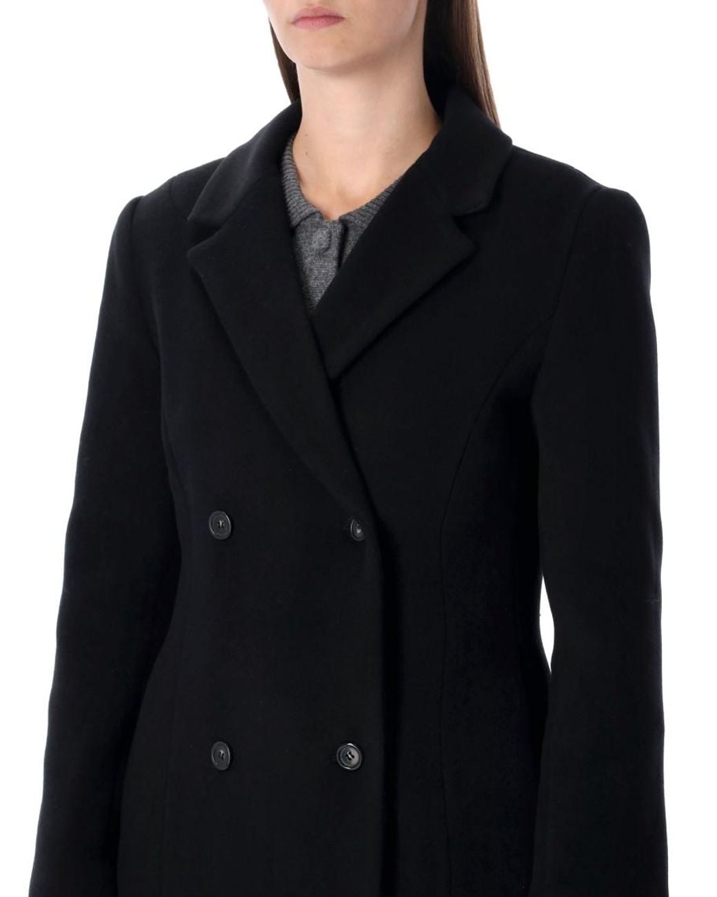 THE GARMENT Black Solid Trench Coat