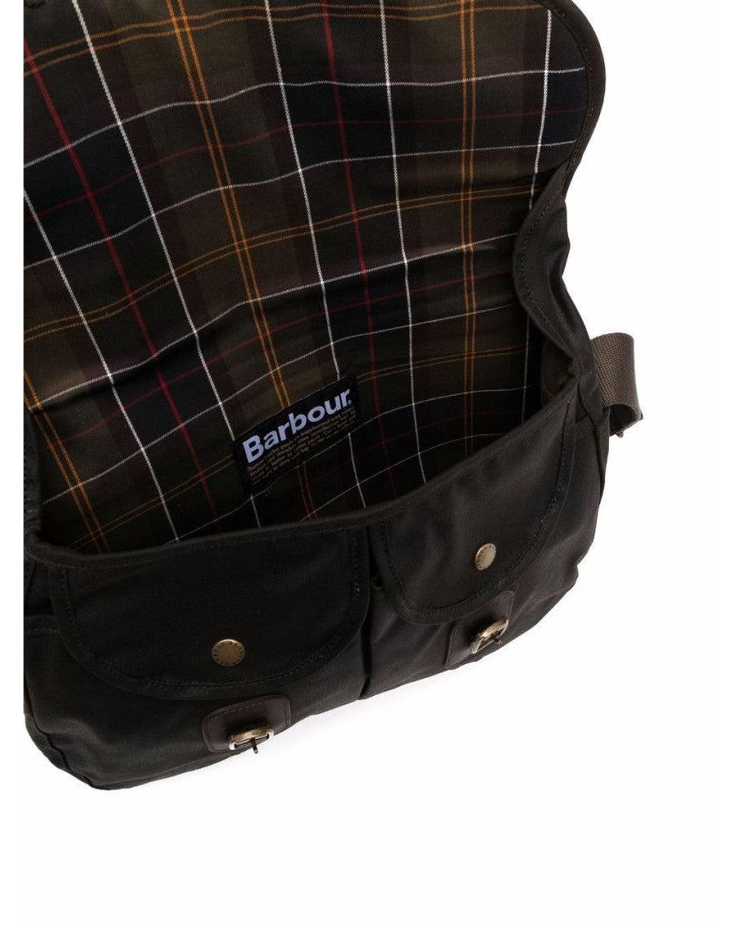 Barbour Black Tarras Messenger Bag for men