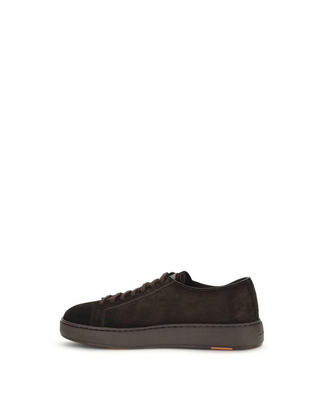 Santoni White Classic Sneakers for men
