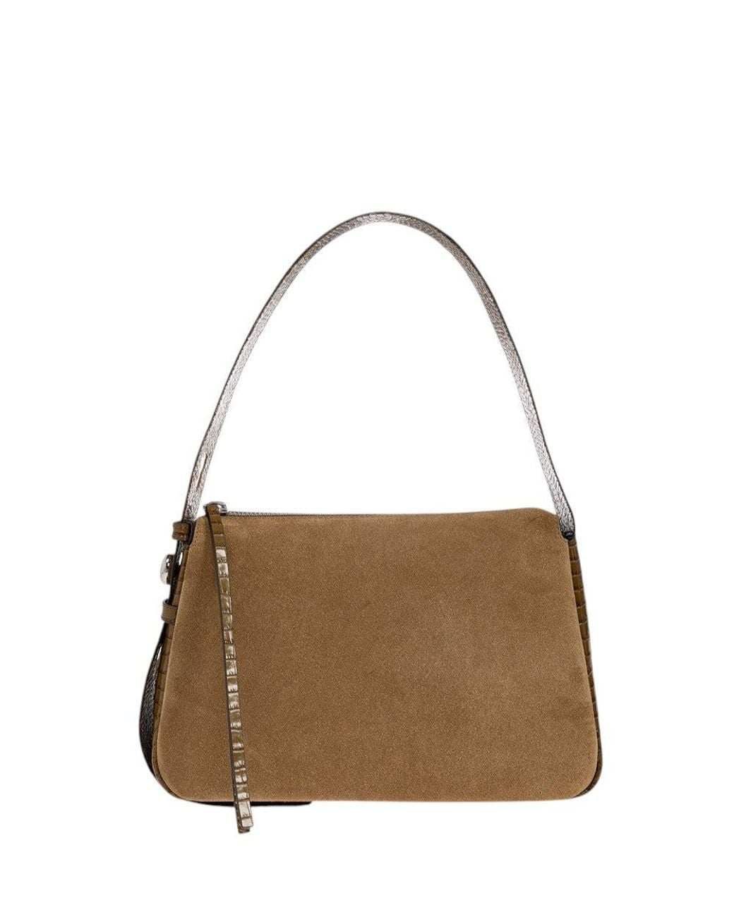 Tory Burch Brown Romy Medium Shoulder Bag