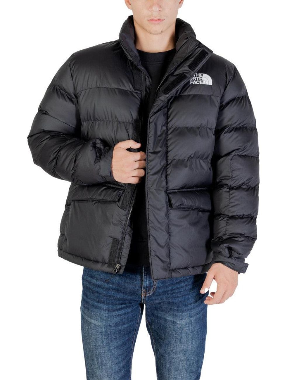 The North Face Black Turtle Neck Jacket for men