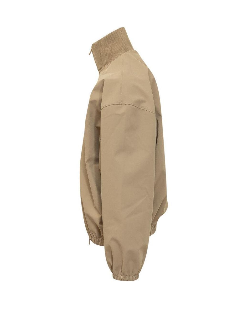 Fear Of God Natural Solid Mock Collar Jacket for men