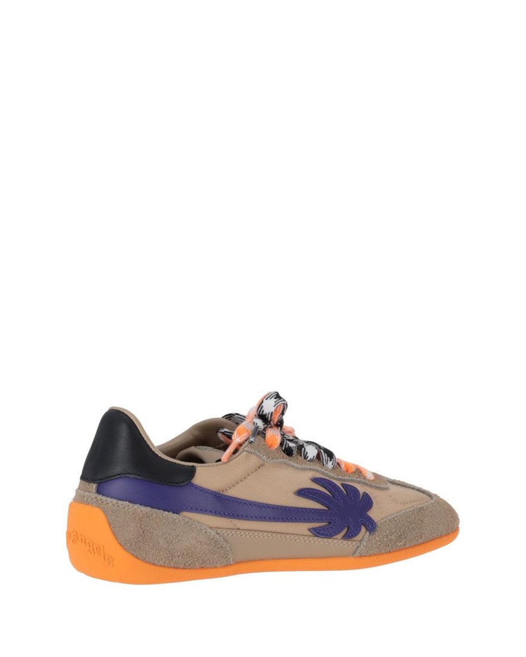 Palm Angels Blue Lace Up Sneakers