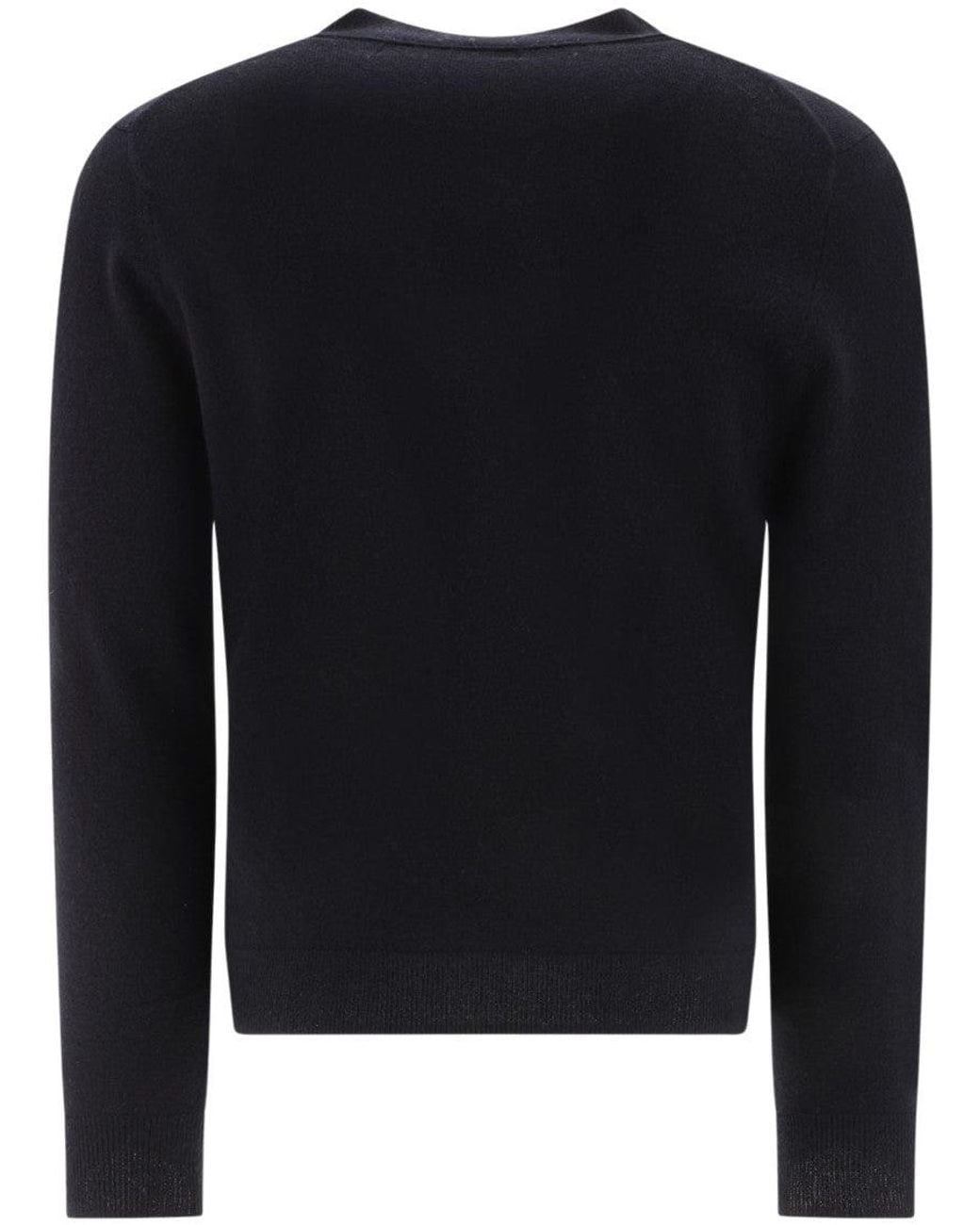 Comme des Garçons Blue Button-Up Cardigan for men