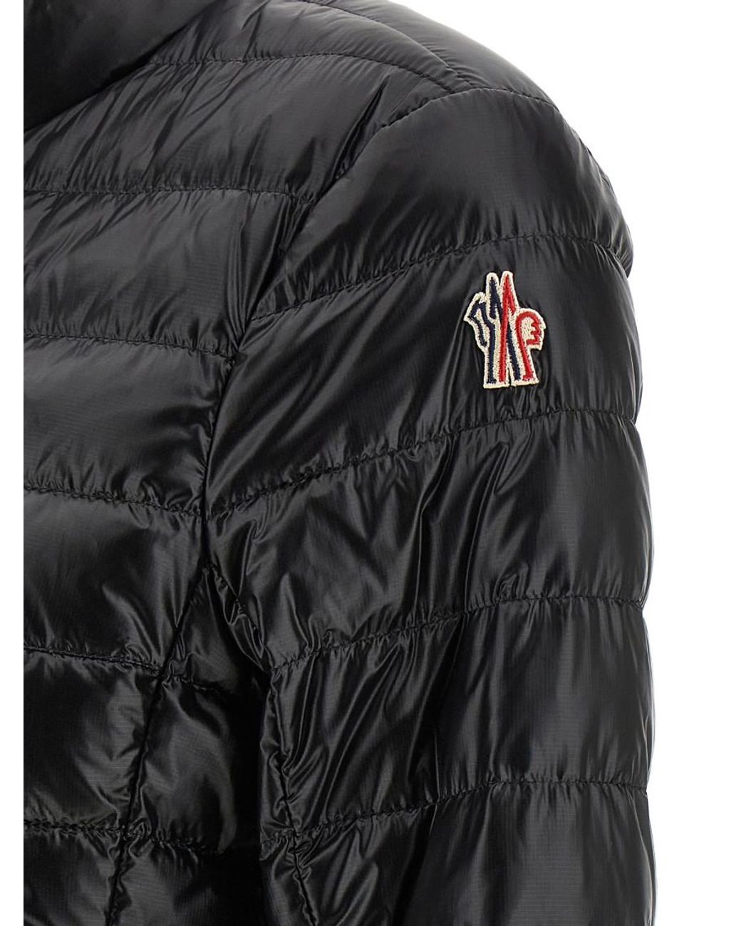 Moncler Black 'Walibi' Down Jacket