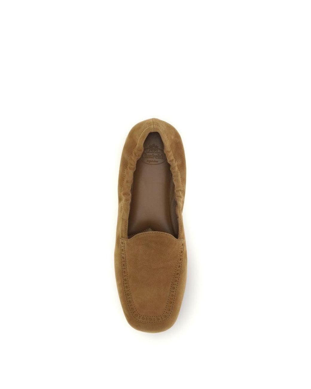 Church's White Suede Loafers