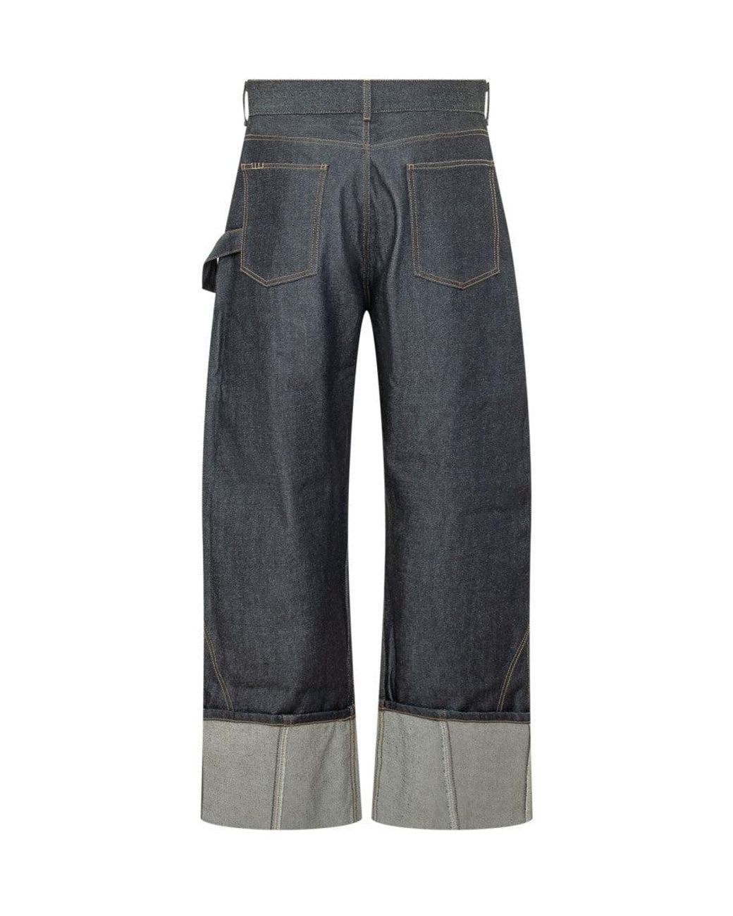 J.W. Anderson Gray Loose Jeans for men