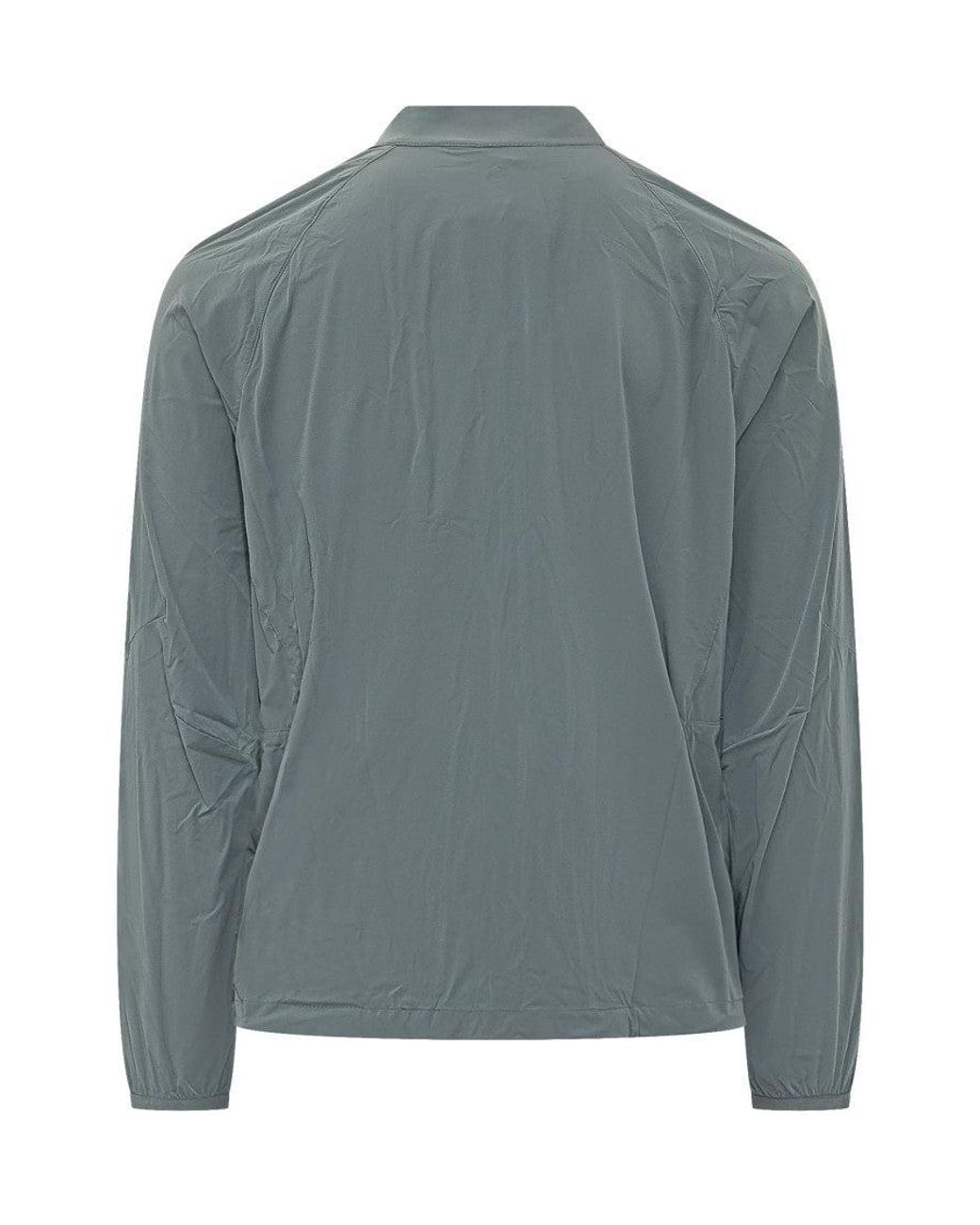 Represent Green Solid Mock Collar Jacket for men