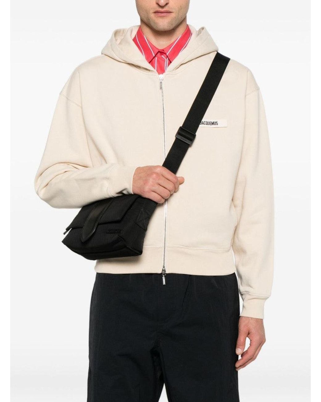 Jacquemus Black Bambino Small Messenger Bag for men