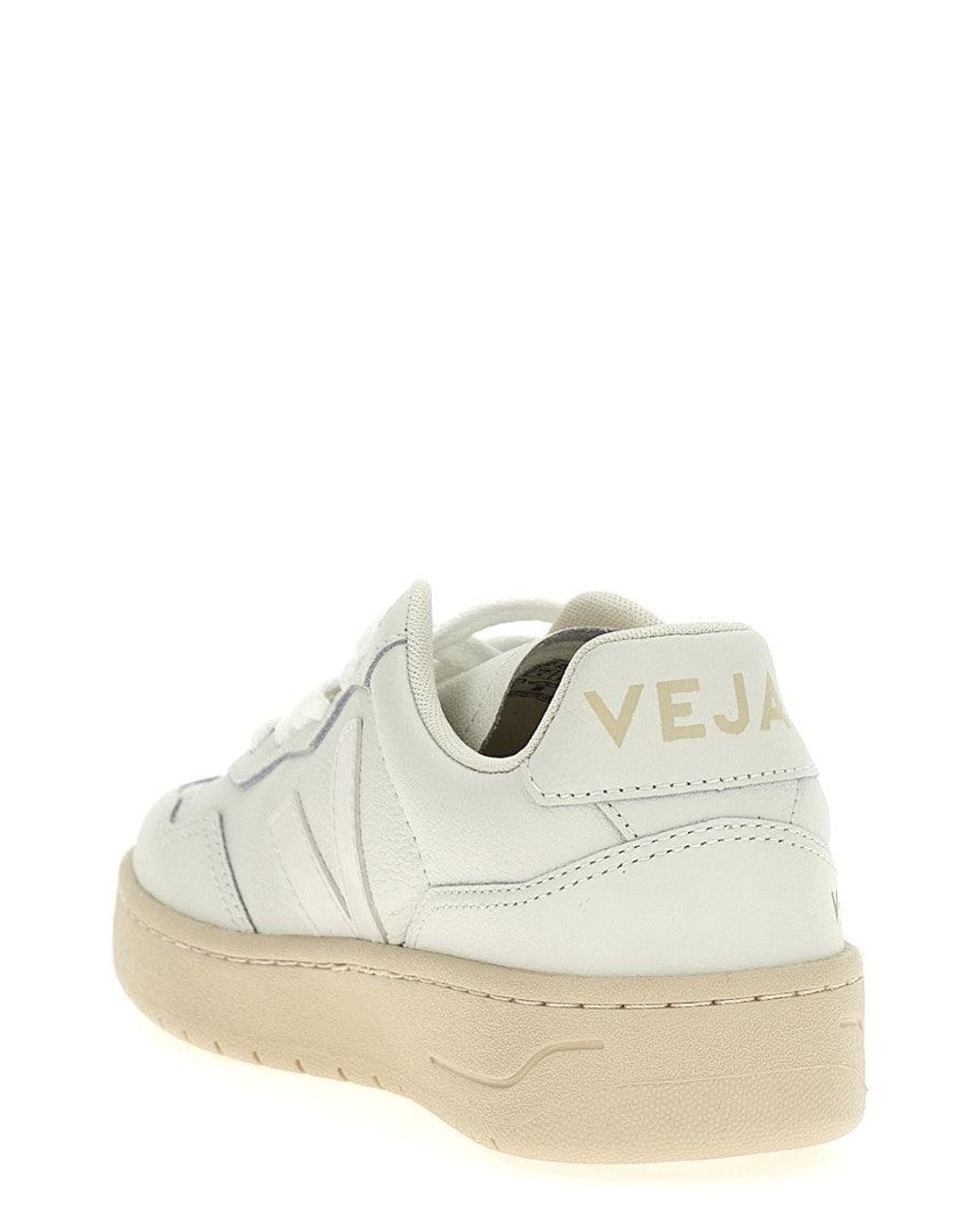 Veja White V-90 Sneakers