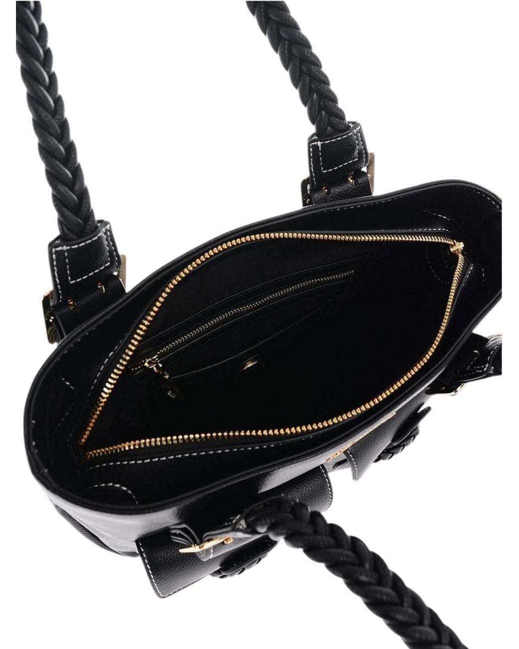 Love Moschino Black Logo Medium Tote