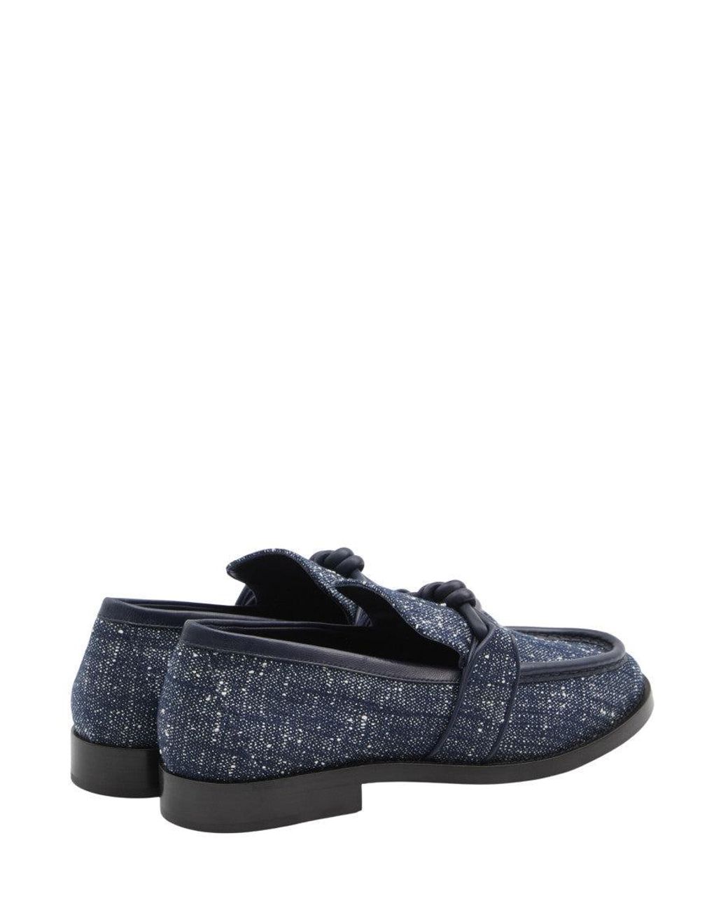 Bottega Veneta Blue Astaire Loafers