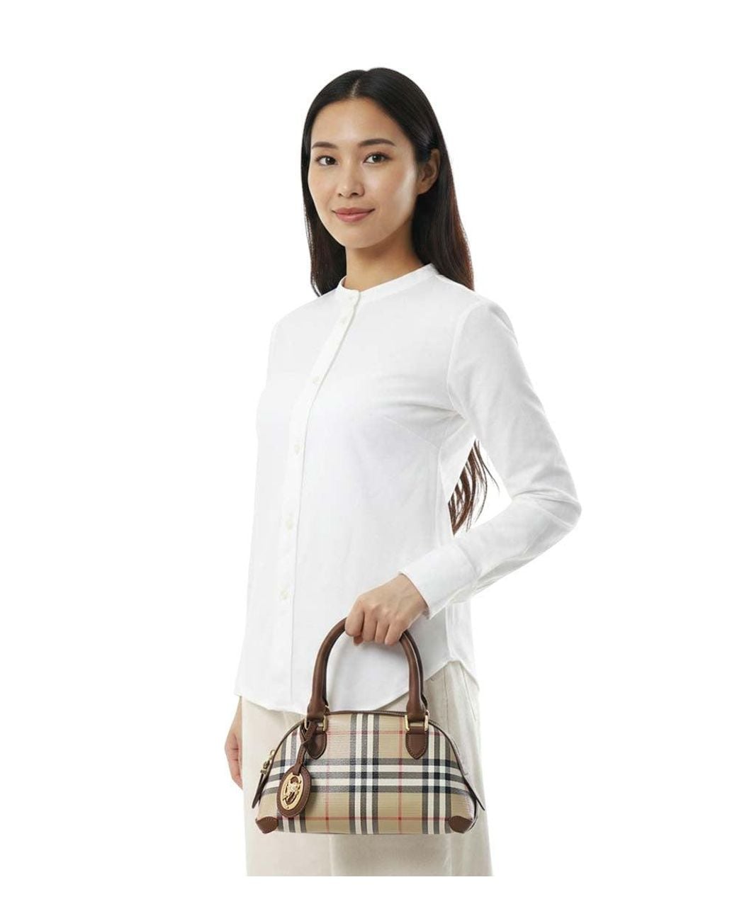 Burberry Brown Primrose Mini Duffle Bag