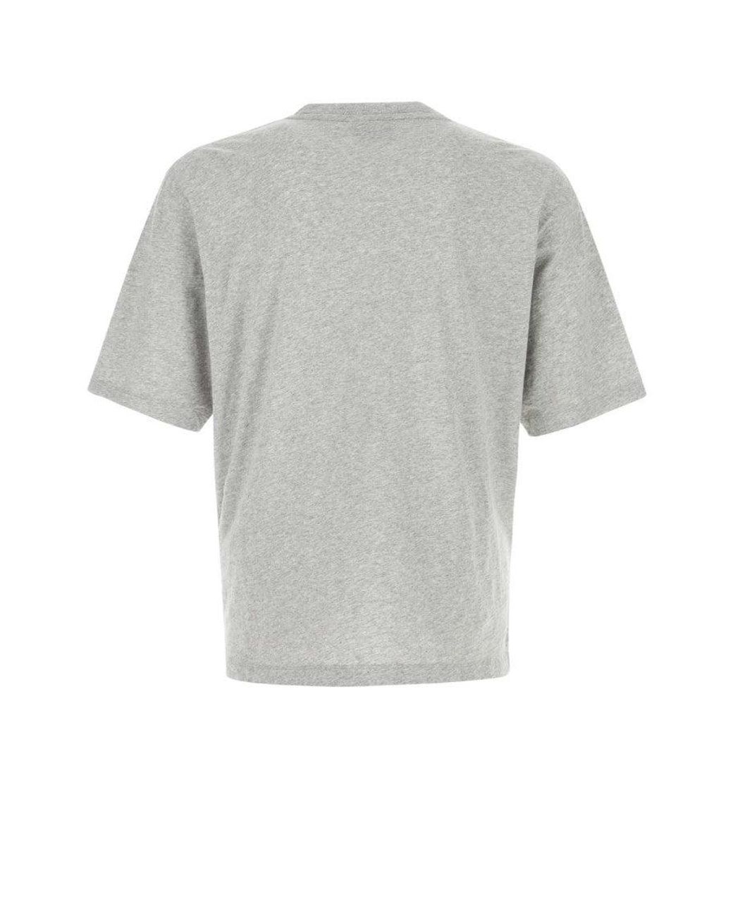 DSquared² Gray Dsquared Cotton Blend T-Shirt for men