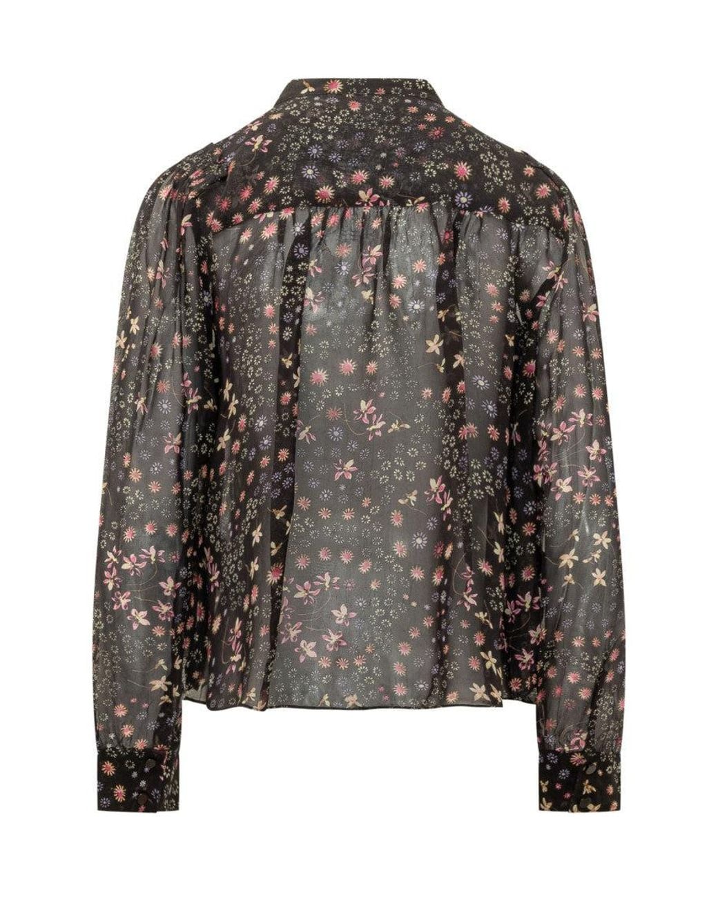 Isabel Marant Black Florine-Gb Shirt