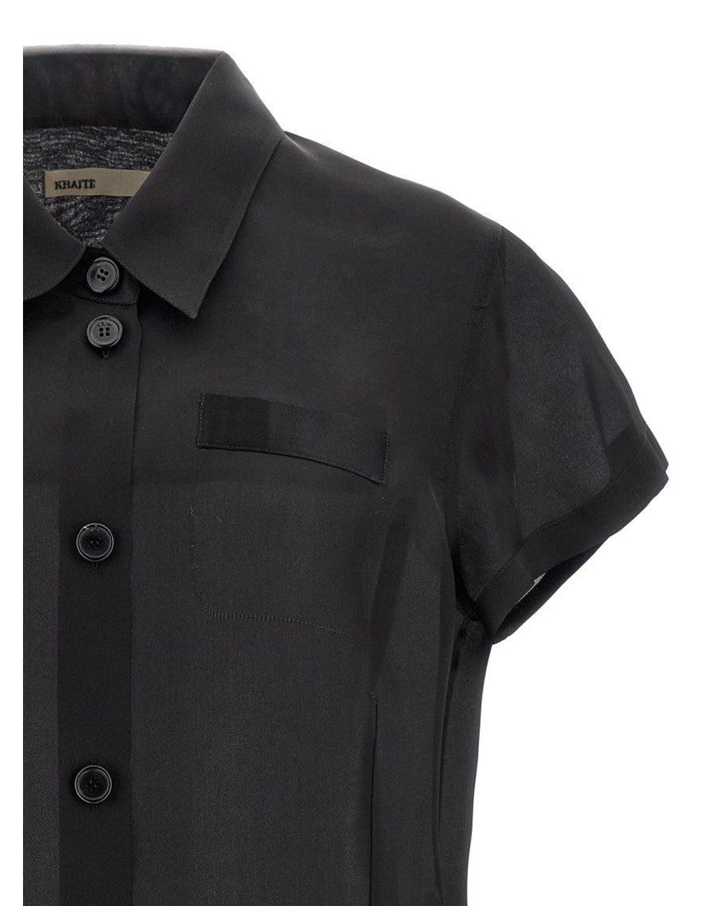 Khaite Black 'Keefe' Shirt