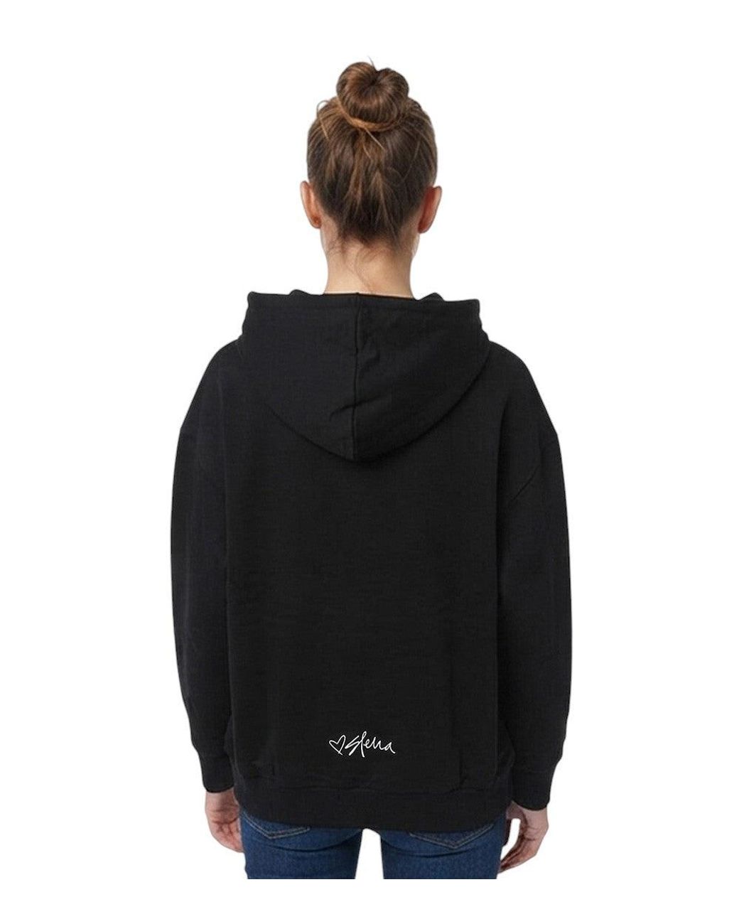 Stella McCartney Black Logo Hood Hoodie