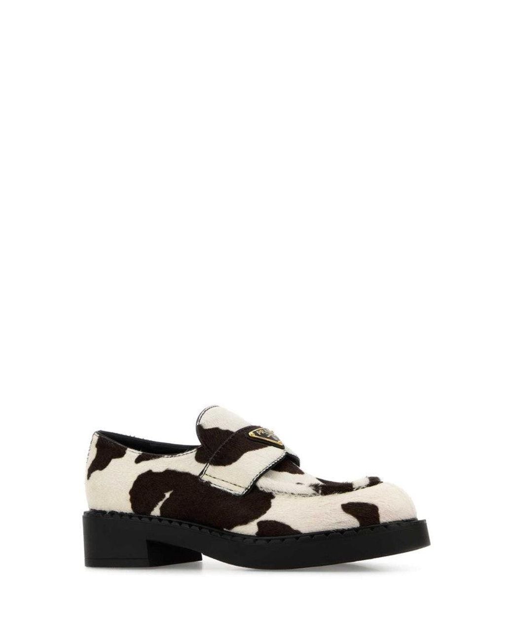 Prada Black Slip-On Loafers