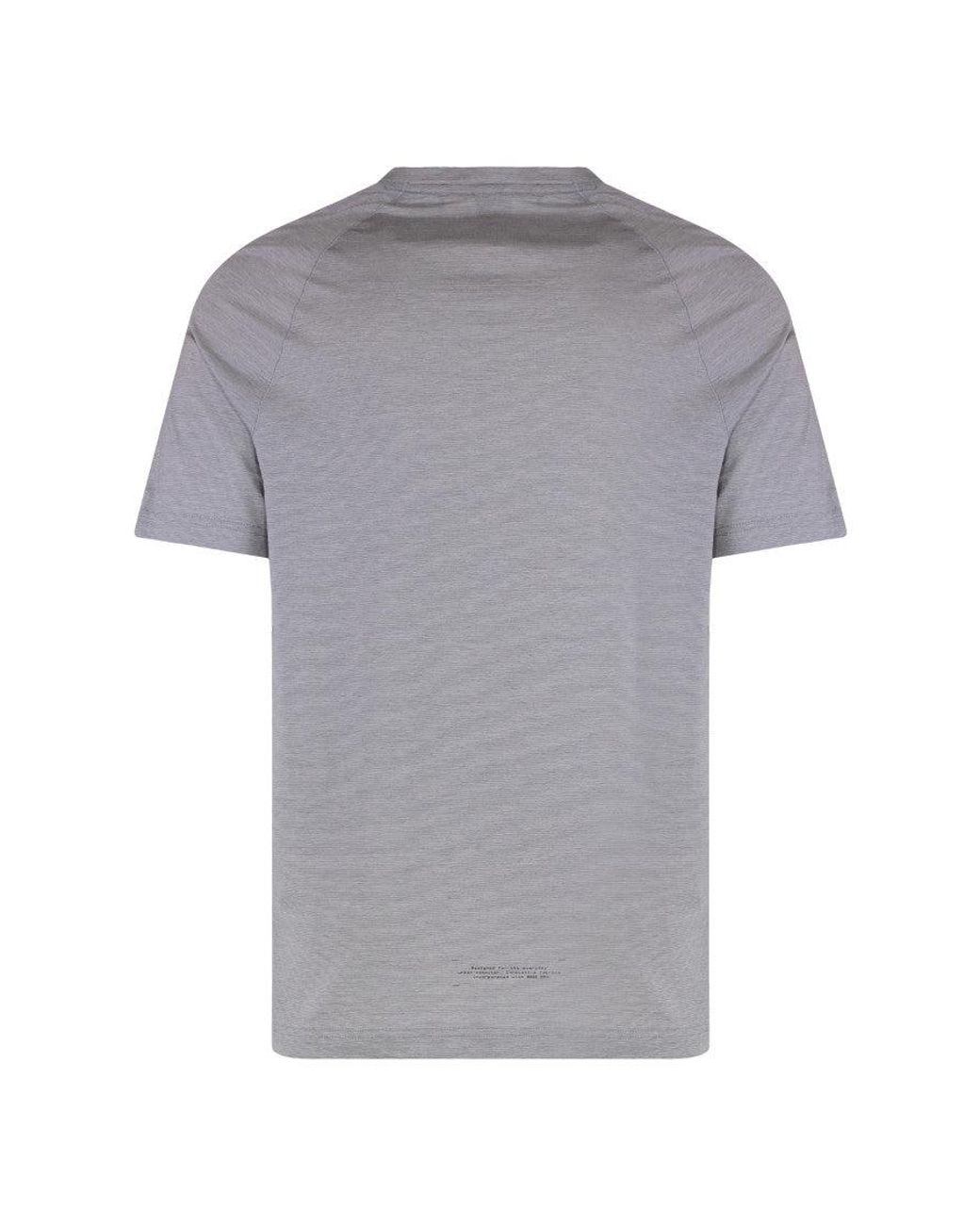 Boss Gray Crew Neck T-Shirt for men