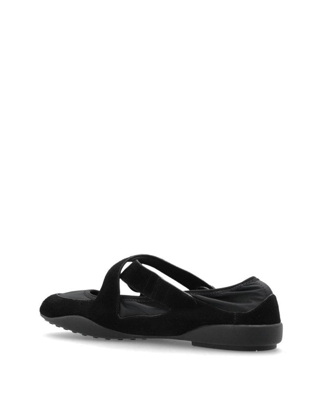 Tory Burch Black Romy Sport Ballet Flats