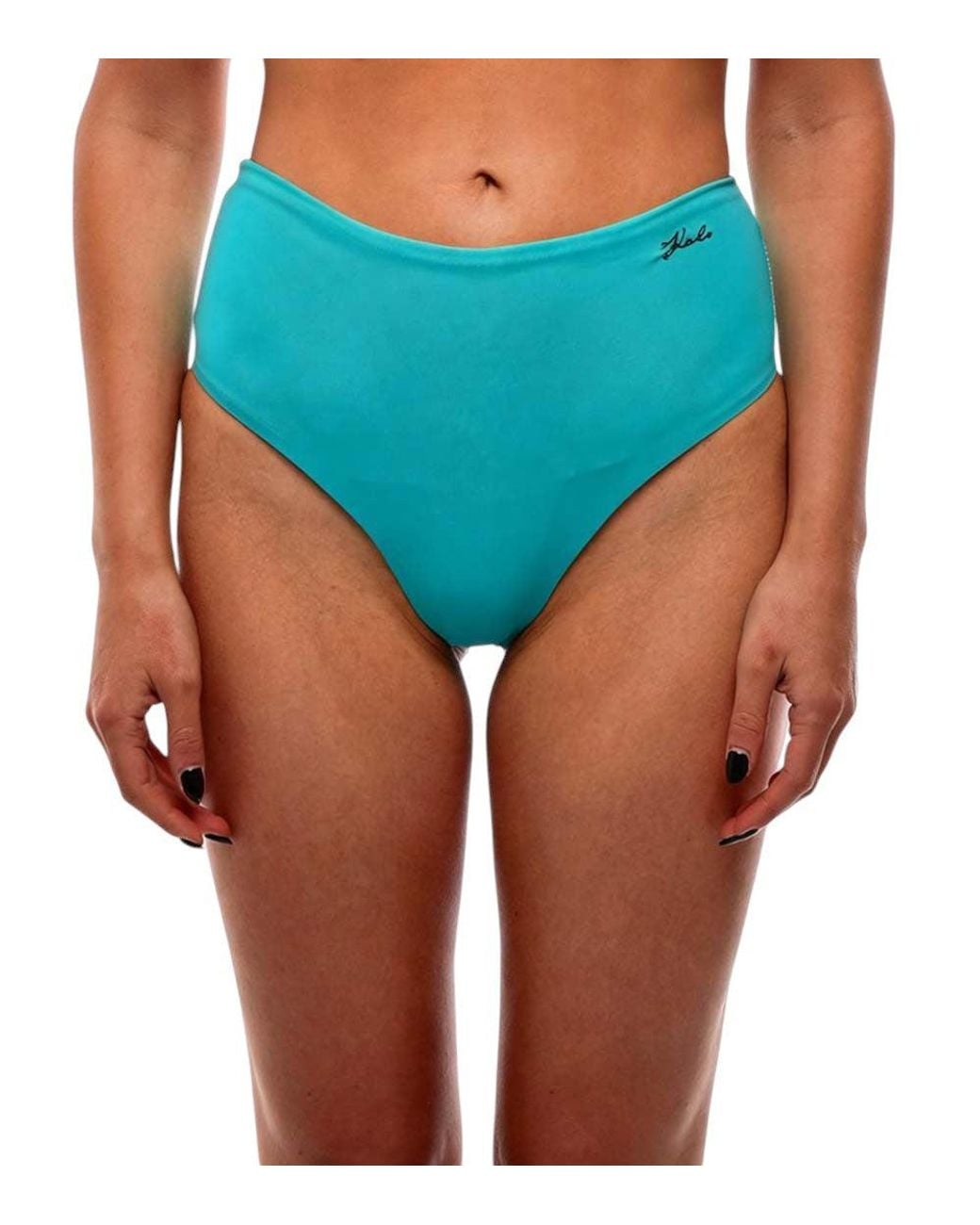 Karl Lagerfeld Blue Sky Logo Bikini Bottom Swimwear