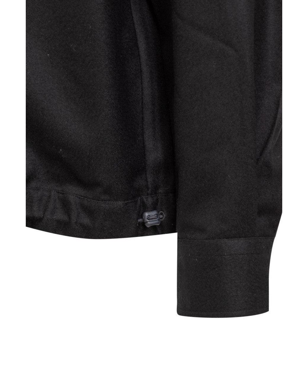 Givenchy Black Regular Solid Shirt for men