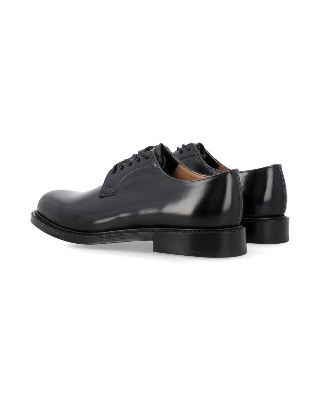 Church's Black Shannon Lace-Up Shoes for men