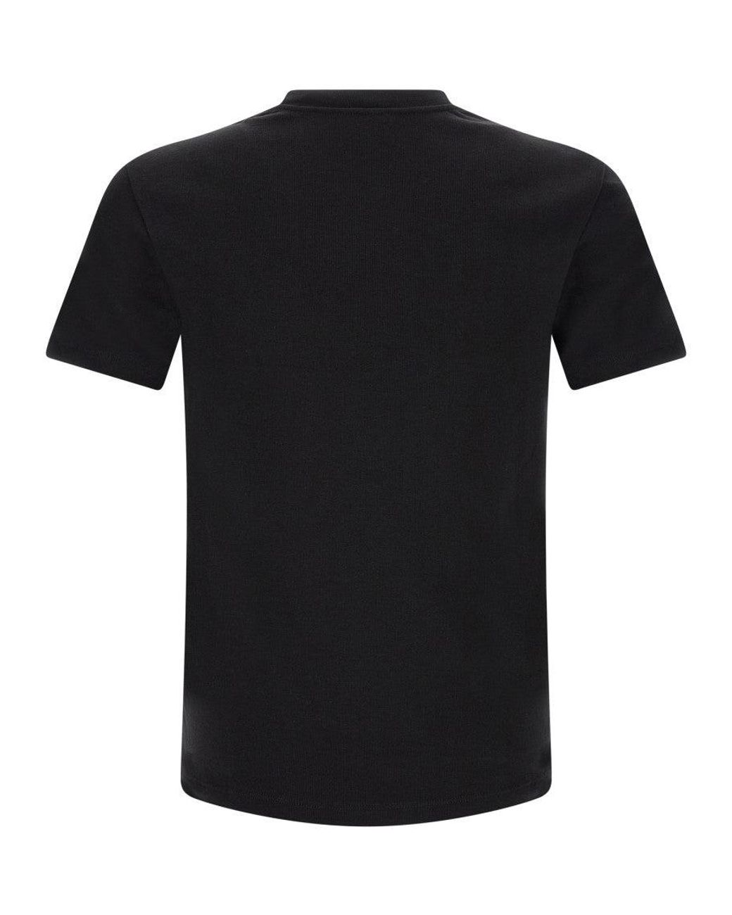Saint Laurent Black 'Cassandre' T-Shirt for men