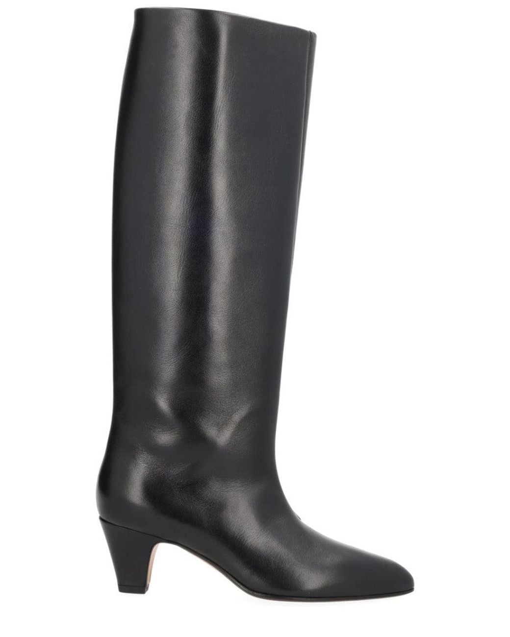 Bally Gray Solid Alva Boots