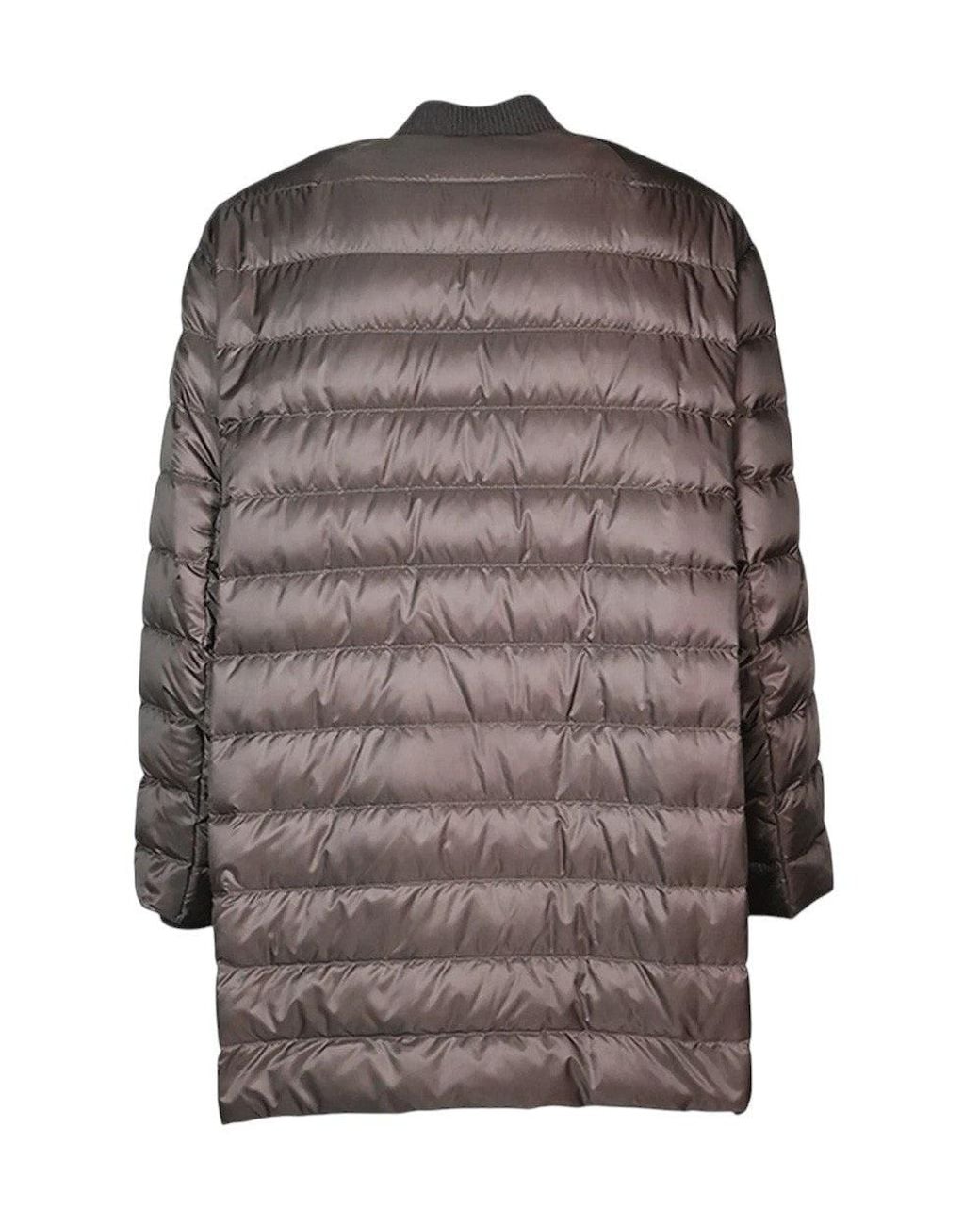 Moncler Brown Parka Flight for men