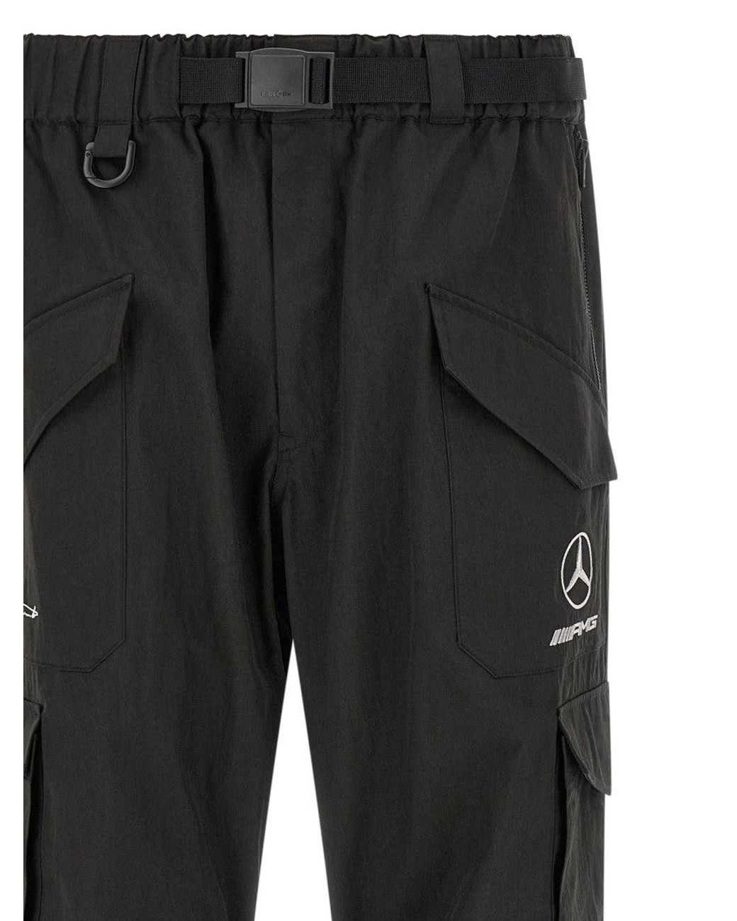 Y-3 Gray Loose Cargo Pants for men