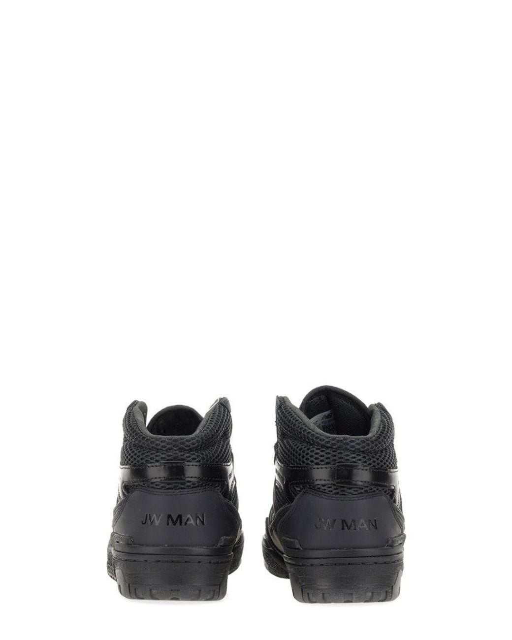 Junya Watanabe Black Lace Up Sneakers for men