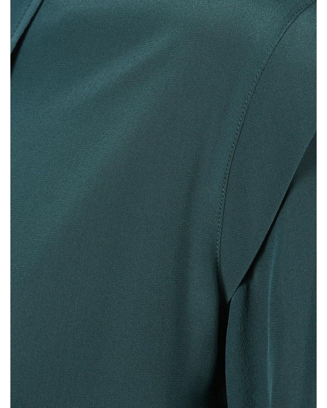 Max Mara Green Regular Solid Shirt