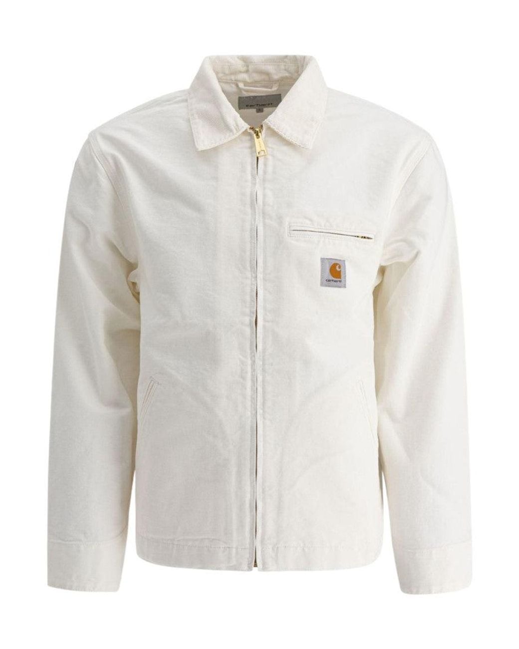 Carhartt White Off Logo Jacket for men