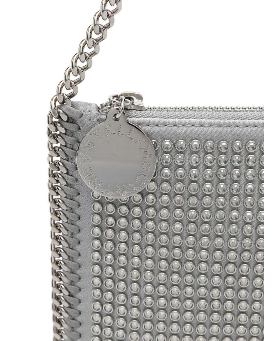 Stella McCartney Gray Falabella Small Clutch