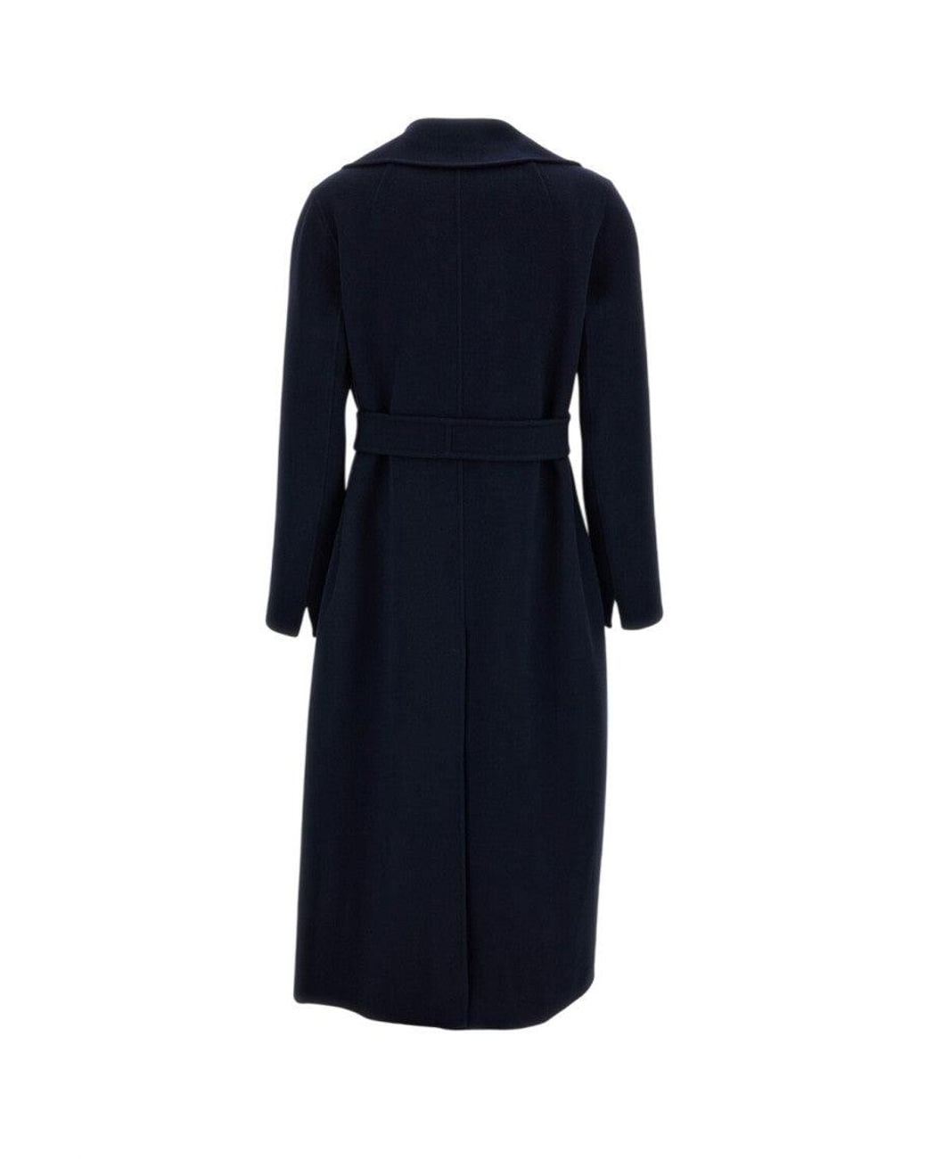 Max Mara Blue Poldo Coat