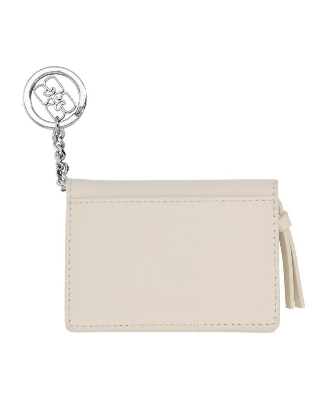 Ganni Pink Raspberry Printed Wallet