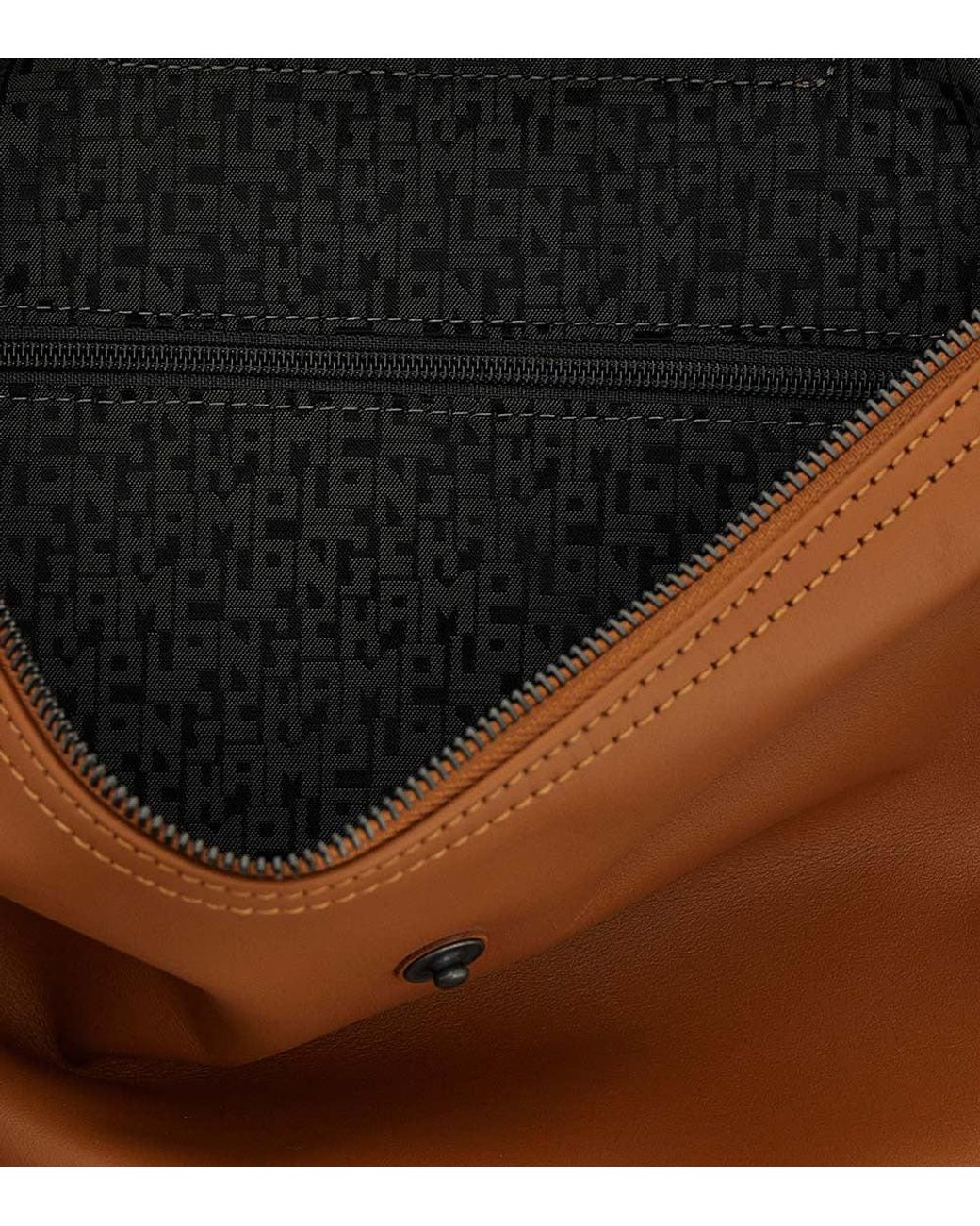 Longchamp Brown Le Pliage Medium Hobo