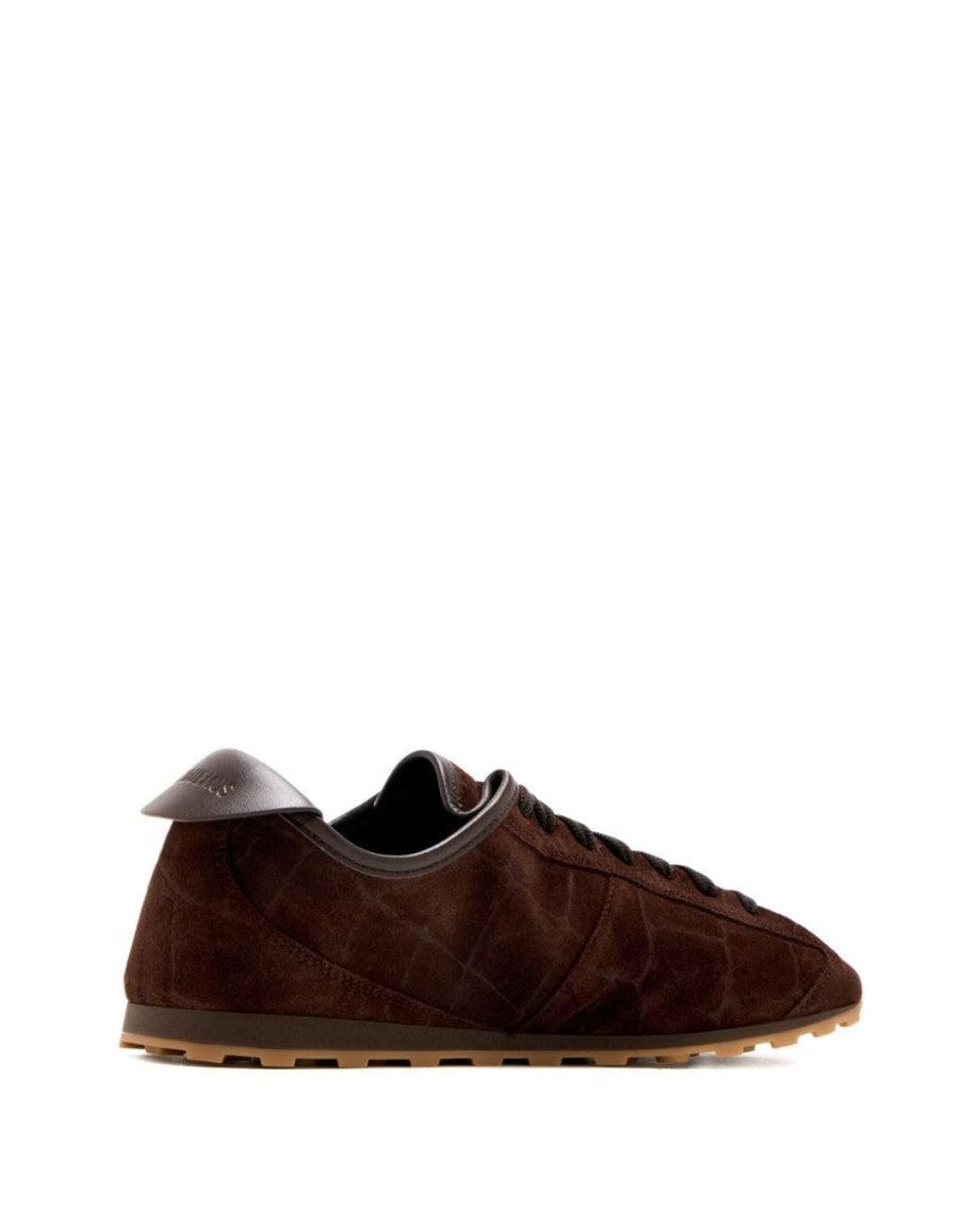 Jacquemus Brown Lace-Up Sneakers for men