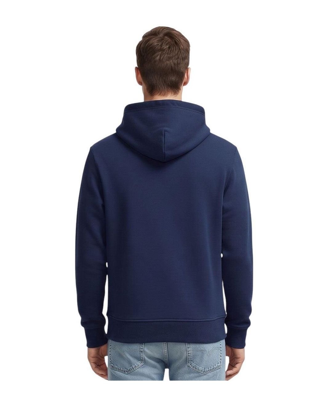Polo Ralph Lauren Blue Regular Logo Hoodie for men