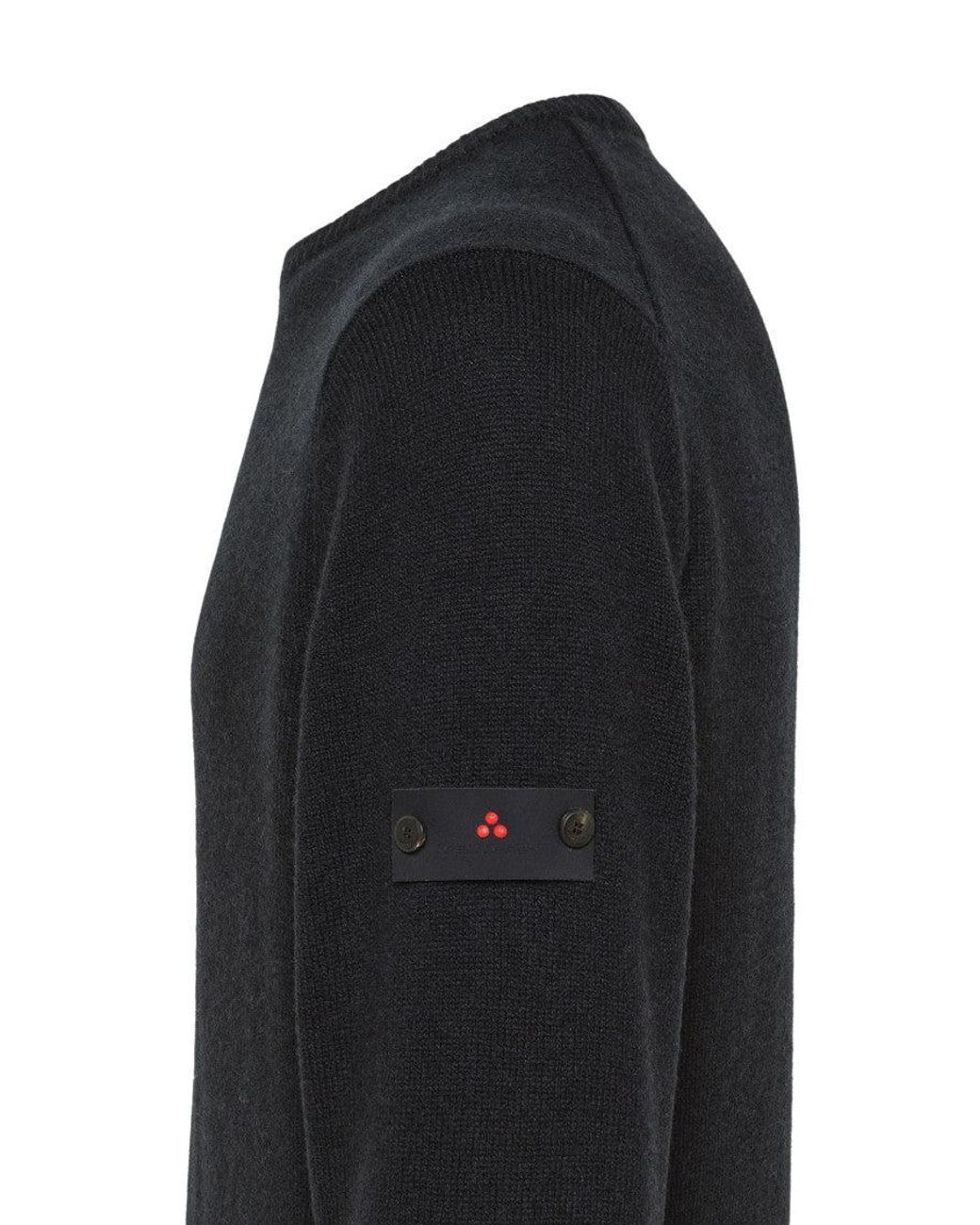 Peuterey Black Crew Neck Sweater for men