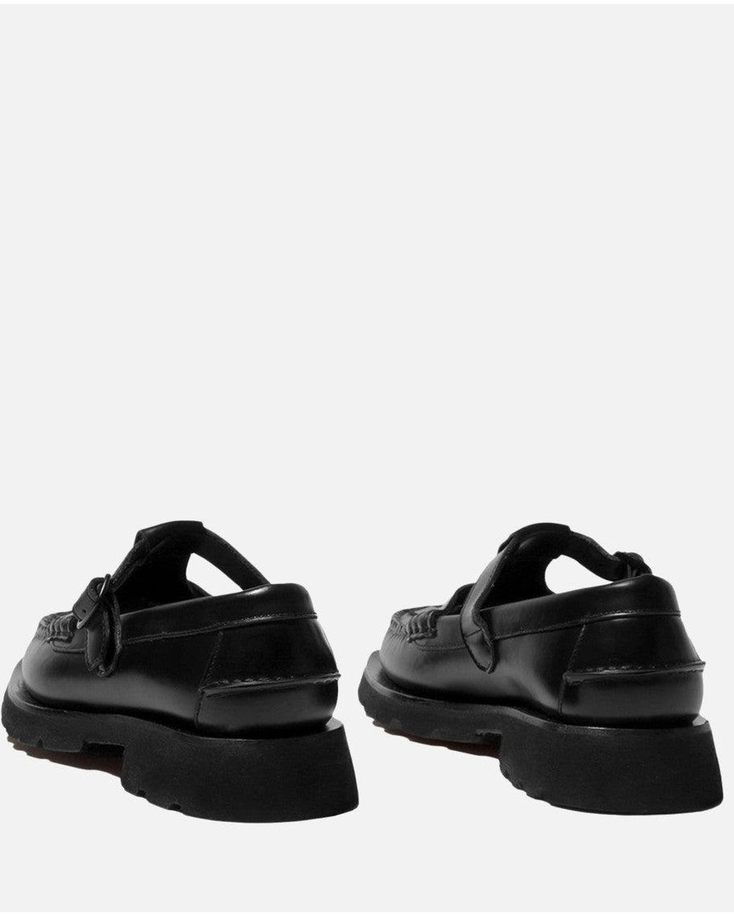 Hereu White Leather Loafers