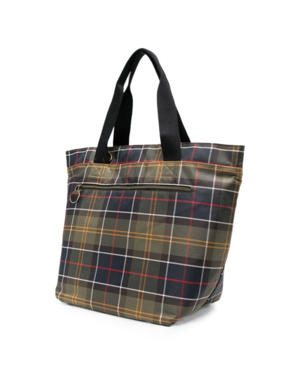 Barbour Black Logo Large Tote for men