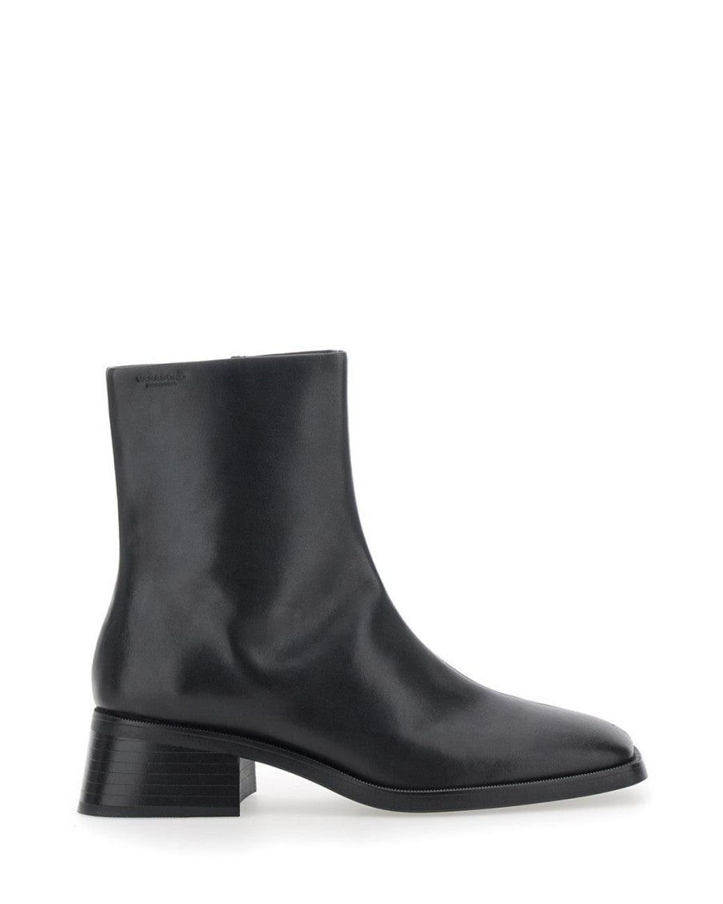 Vagabond Black Leather Boots