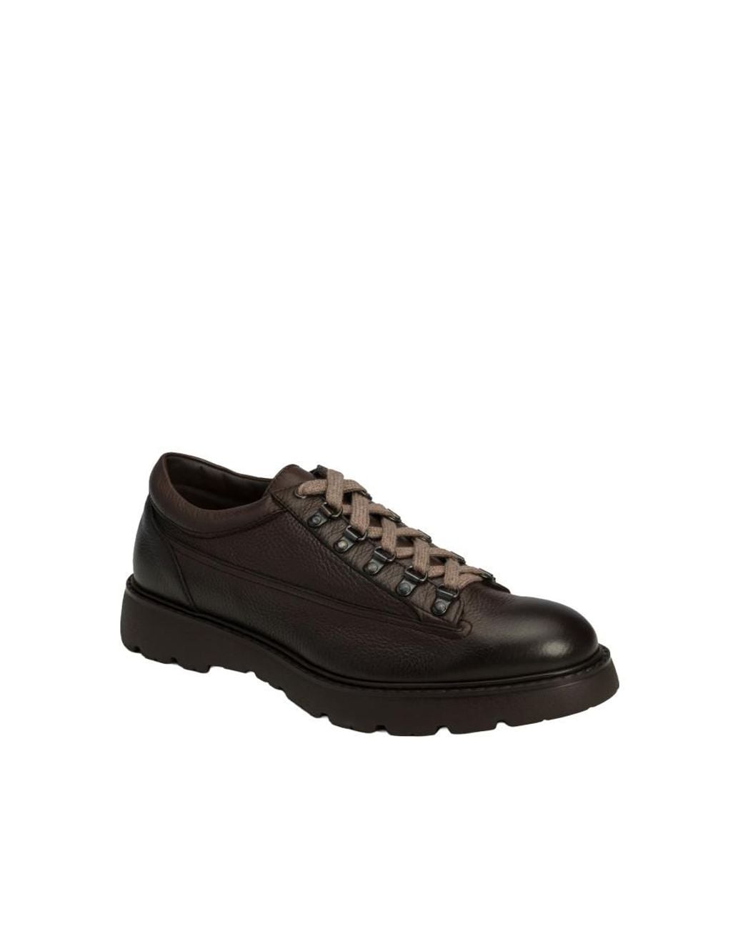 Doucal's Black Textured Sneakers for men